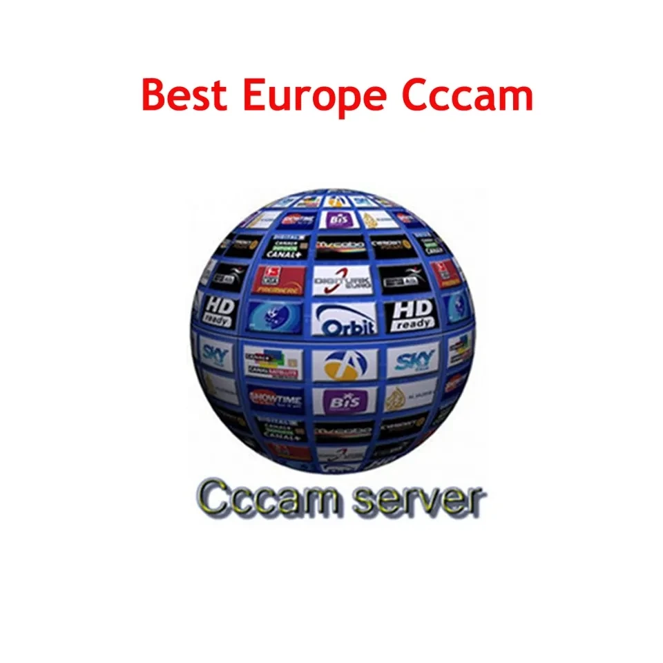 CCCam Portugal UK Spain Germany Poland 6 lines for GT media V9 Super V8 Nova Satellite TV Receiver Europe Cline