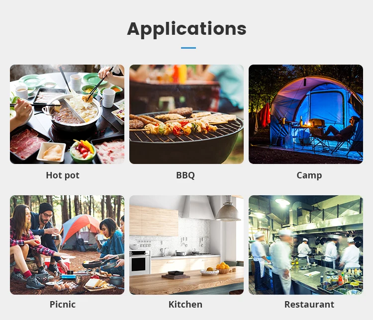 Bina 2kg small lpg gas tank/ lpg gas cylinder for cooking/camping