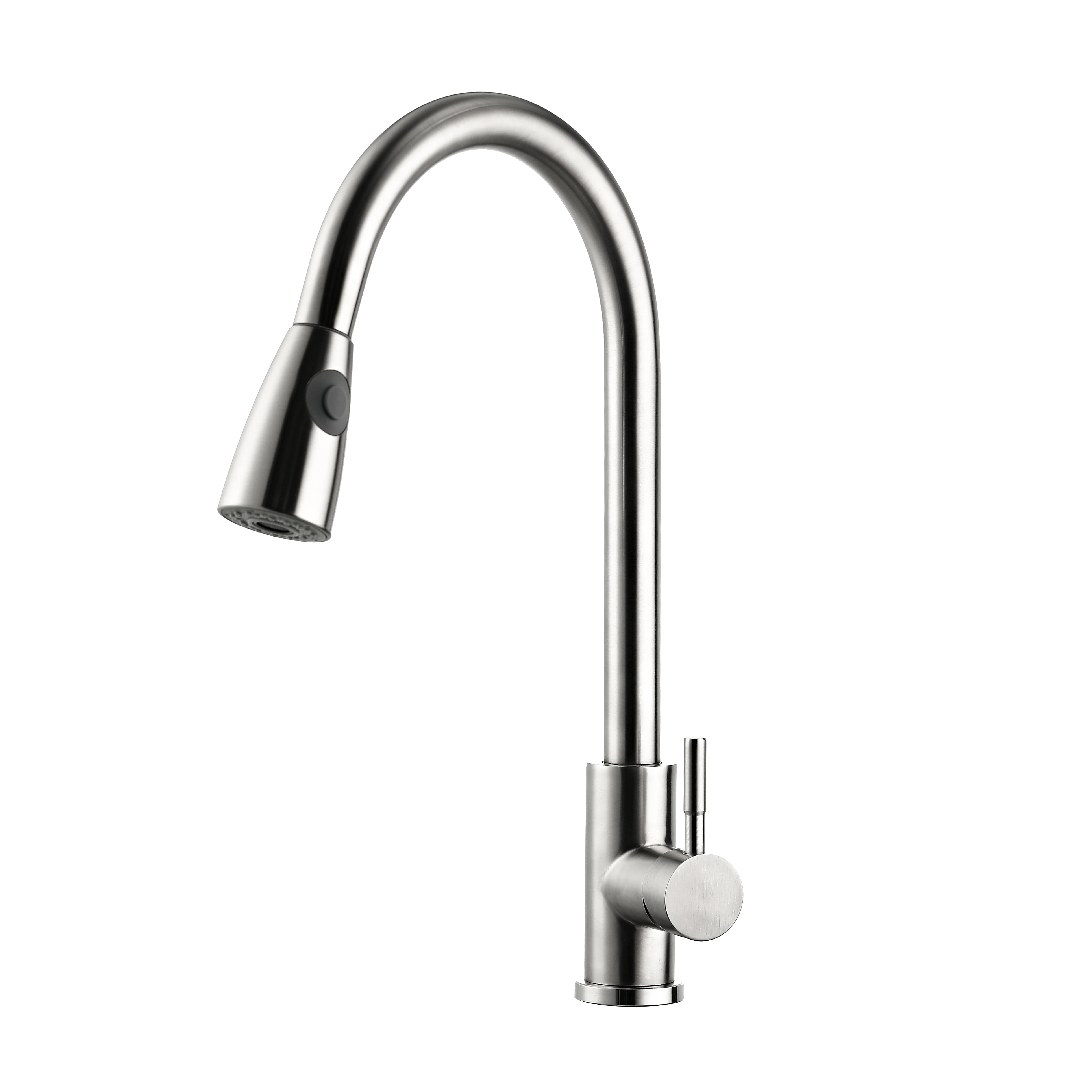 
High Quality Stainless Steel Pull Out Spray Pull Down Spray Kitchen Sink Faucet Mixer Tap with Factory Price 