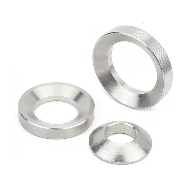 DIN6319 Stainless Steel Spherical Washer M3 Concave And Convex Countersunk Head Washer Gasket