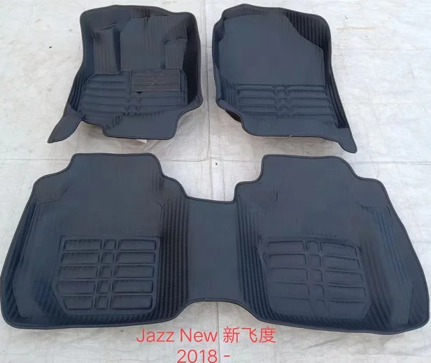 Diamond Hot Pressed New Design Pvc Leather 2 Rows Car Floor Mats High Quality Special Car Mats For Mazda CX-5  2018-2023