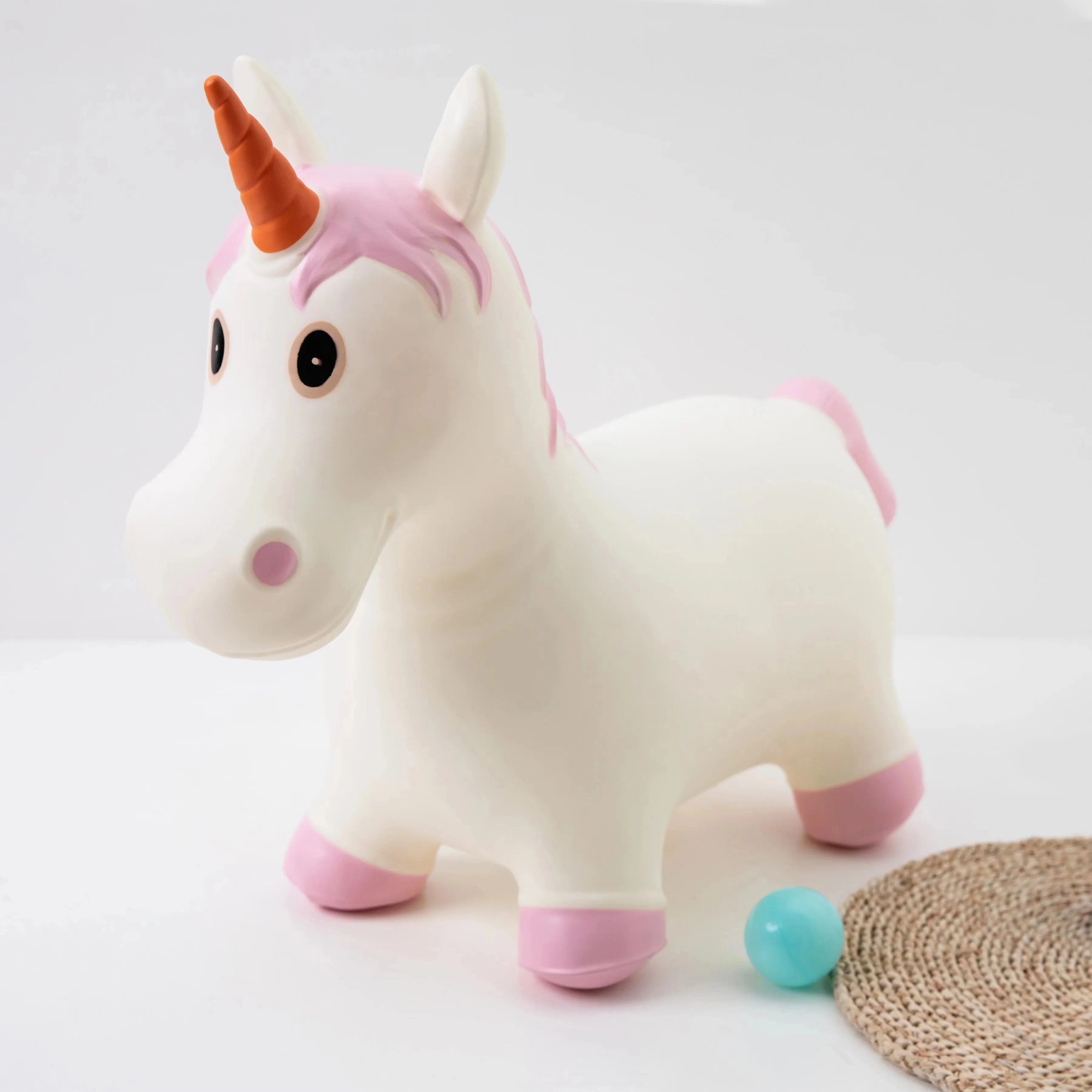 Factory direct sale Inflatable jumping animal horse riding toy