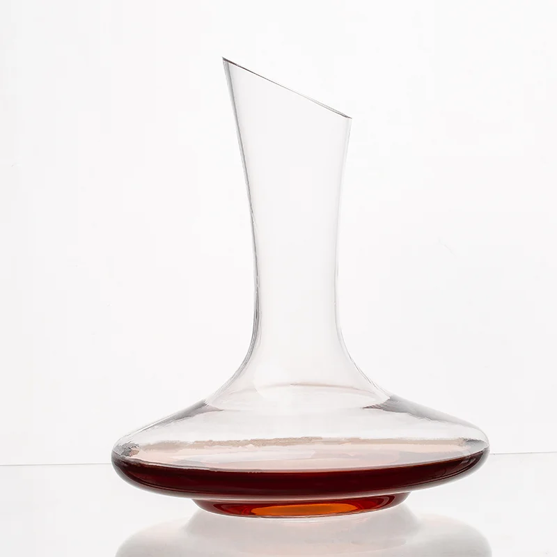 DELI Large Stock 1500ml 50.7oz New Luxury Unique Whiskey Crystal Wine Decanter