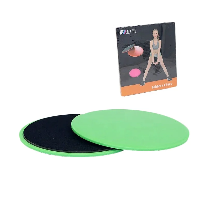 Custom Plastic Core Exercise Gliding Disc Sliders For Fitness Core Sliders 2pcs Exercise Sliding