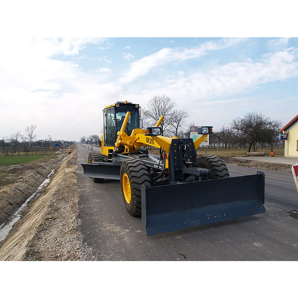 GR215 HP215 china motor grader machine price for sale new road grader