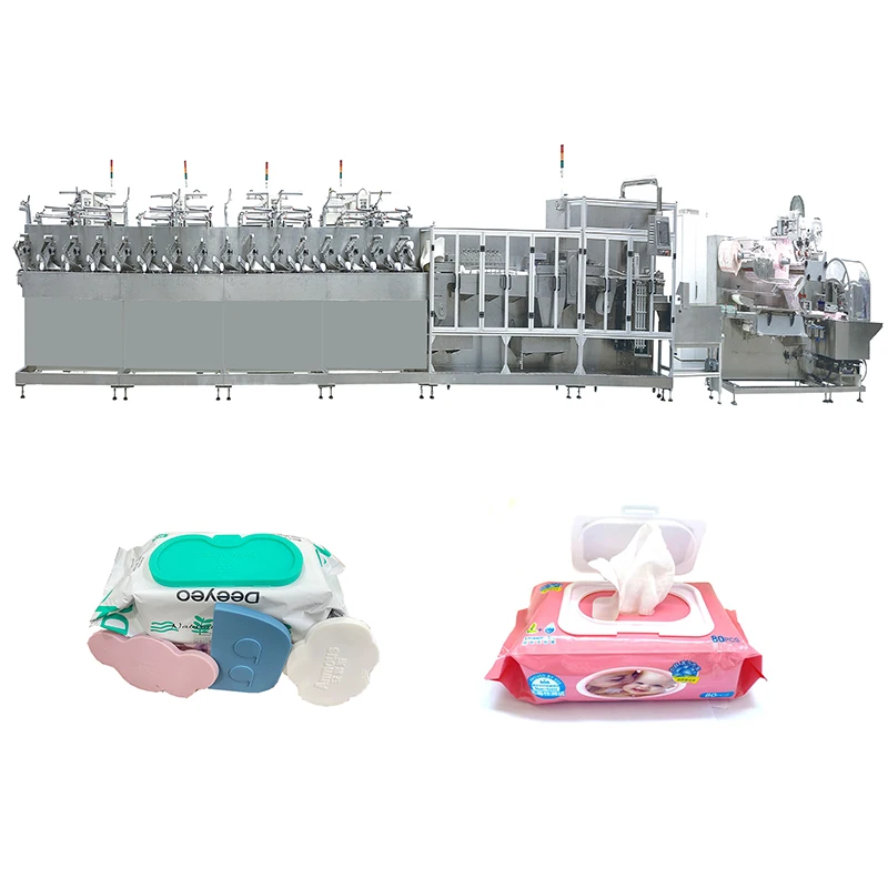 Оптовая продажа, Высокоэффективная полностью автоматическая машина для производства влажных салфеток