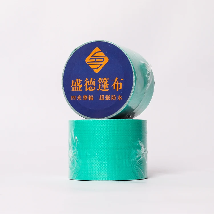 Factory wholesale tarpaulin waterproof tape pe tarpaulin tape tarp repair tape