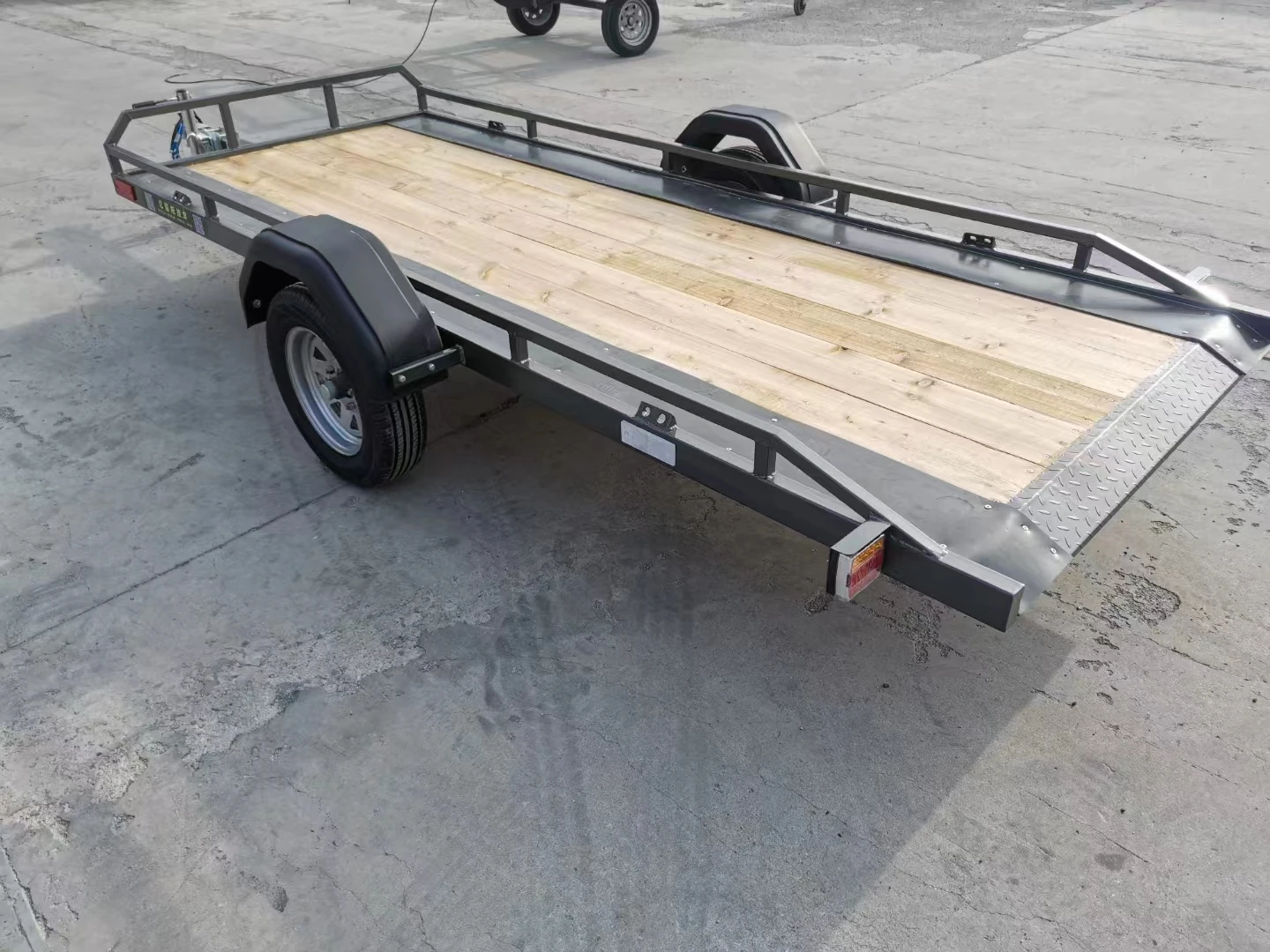 High quality Snowmobile Pontoon Boat Trailer Car Trailers Factory