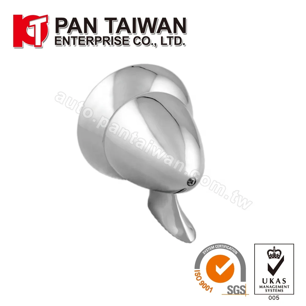 UNIVERSAL TYPE HOT ROD BULLET RACING CAR SIDE MIRROR R=L, FLAT GLASS, CHROME ZINC