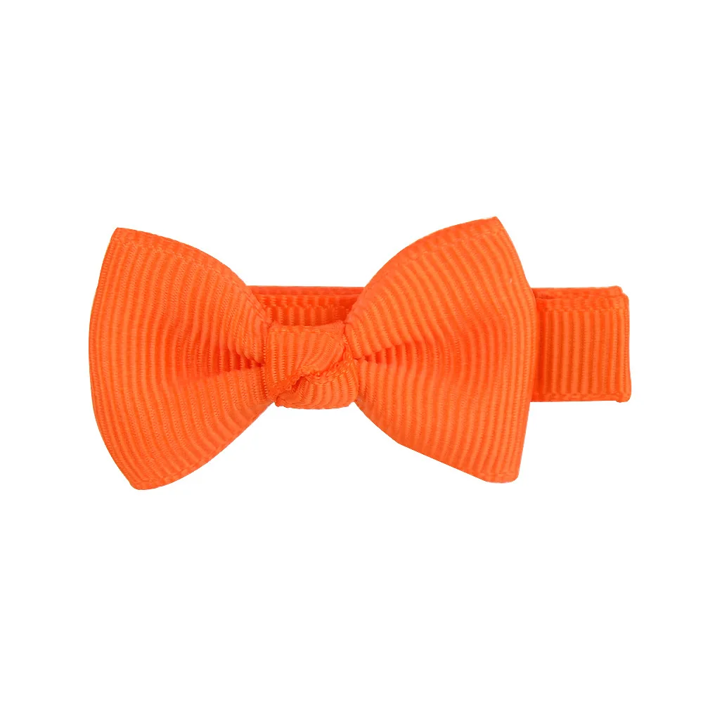 2 inch 49 colors baby hair clip  Bow Hairpin Kids Bow Hairgrip Hair Pin Ribbon Bow Barrettes Infant Girls Hair Accessories