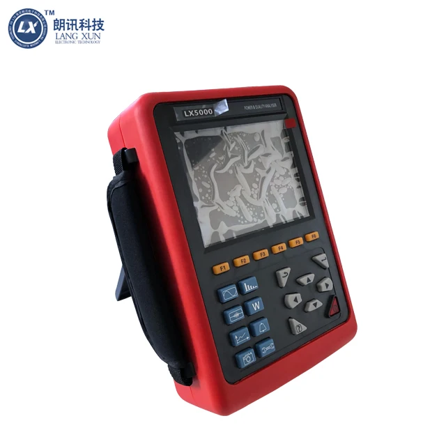 Low Cost Digital Portable 3 Phase Harmonic Power Quality Analyzer