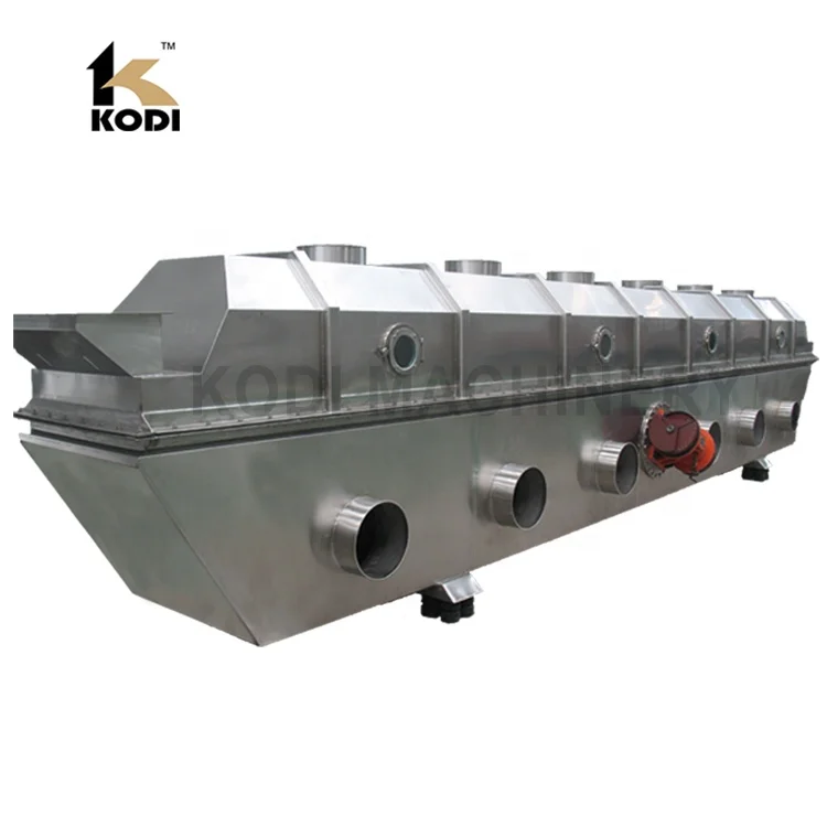 ZLG Model Vibrating Refined Salt Fluid Bed Dryer Fluidized Bed Dryer