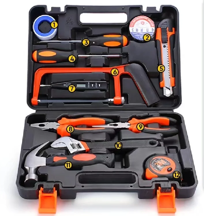 Wholesale custom high-quality wrench socket set electric drill tool set