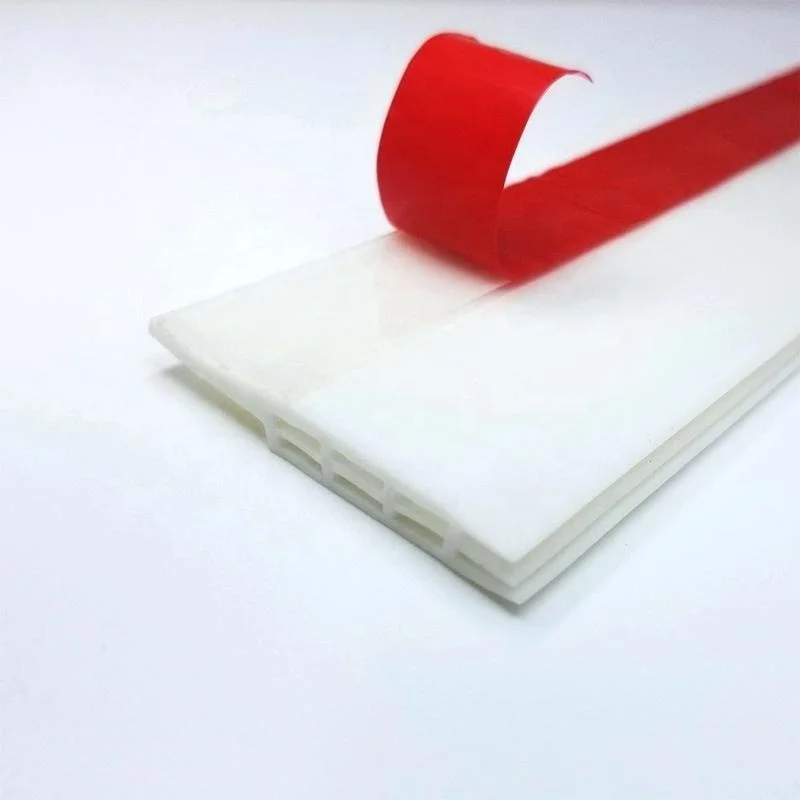Silicone rubber door and window seal