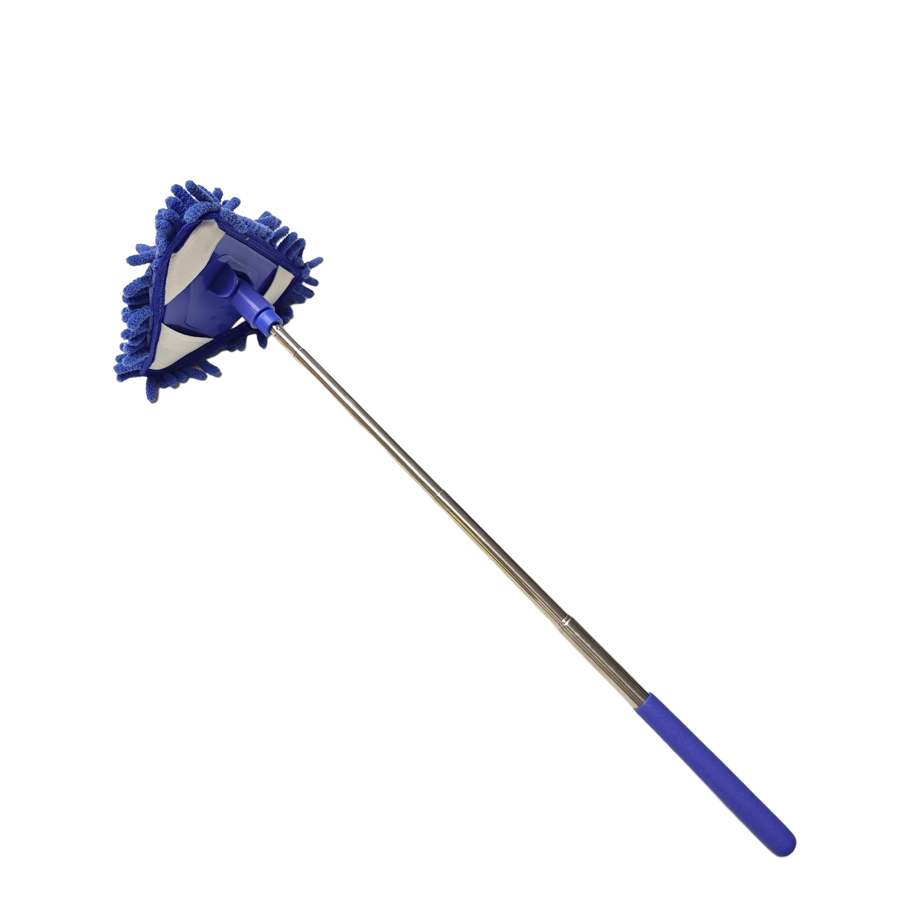 Telescopic Handle Ultrafine Fiber Triangular Mop for Cleaning Ceiling Glass Windows