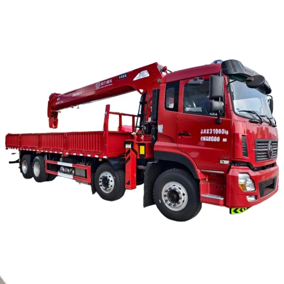 Chinese factory produces customized four, four, and eight leg force truck mounted 20 ton 5-section arm truck mounted crane