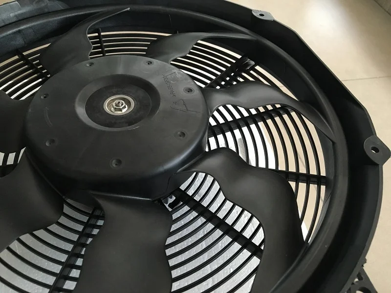 High Performance Universal Brushless Radiator Fan For Bus Air Conditioning System 16inch Condenser 24V Car Radiator Cooling Fan