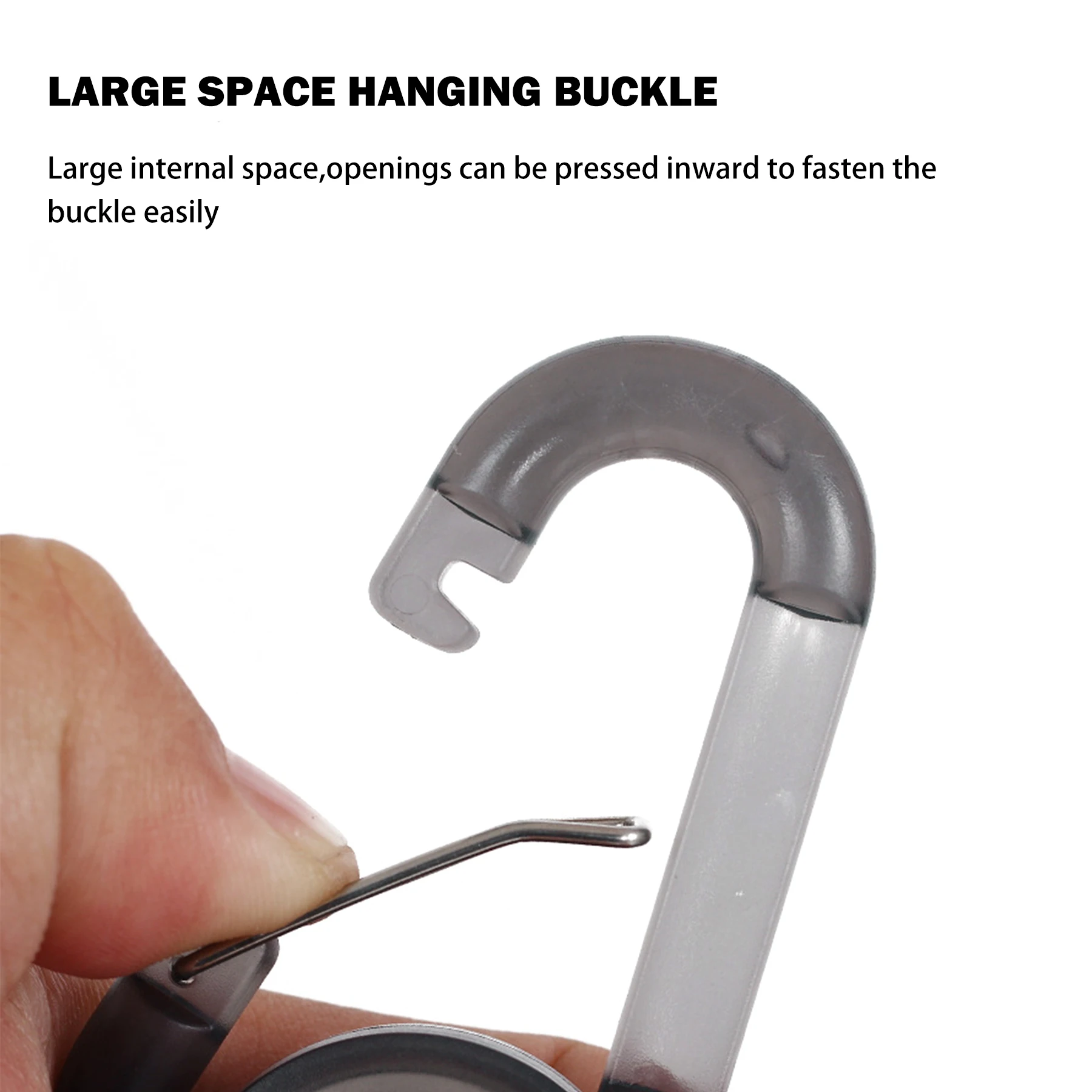 Heavy Duty Retractable Pull Id Reel Badge Lanyard Carabiner With Clip Colourful Shell String Design Keyring Retractable Keychain