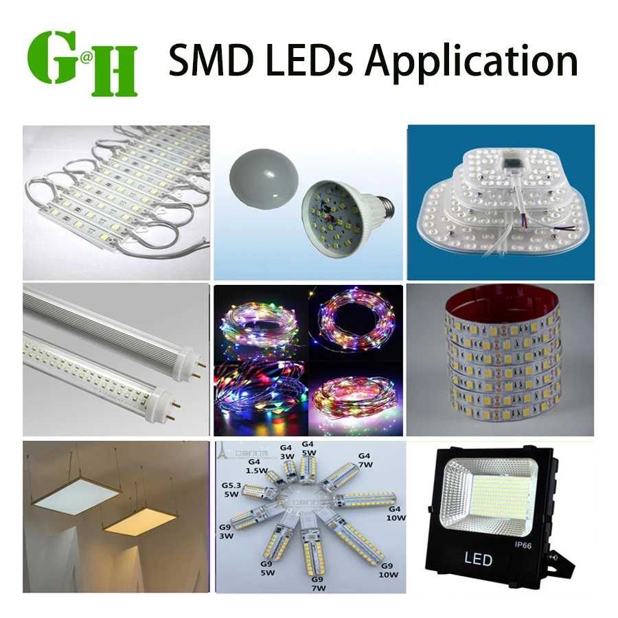  Агент серии высокого напряжения 6V 9V 12V 18V 24V 36V SMD LED чип 2835 1 Вт 120LM лампа шарик для гибкие светодиодные полосы