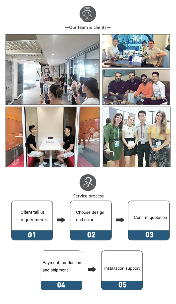 Office furniture booth
