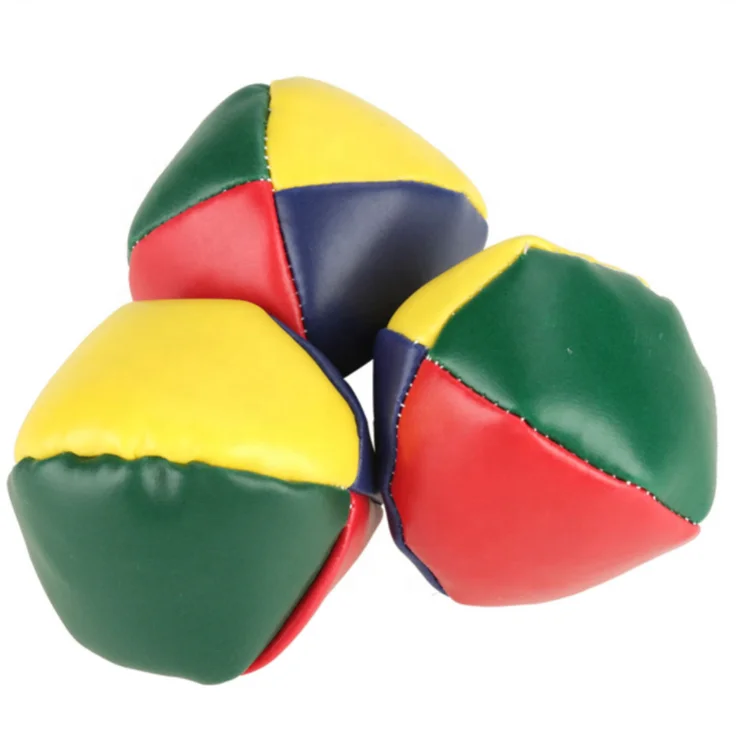  Customize logo Juggling Balls Set Durable Soft Easy Juggle for Beginners Boys Girls