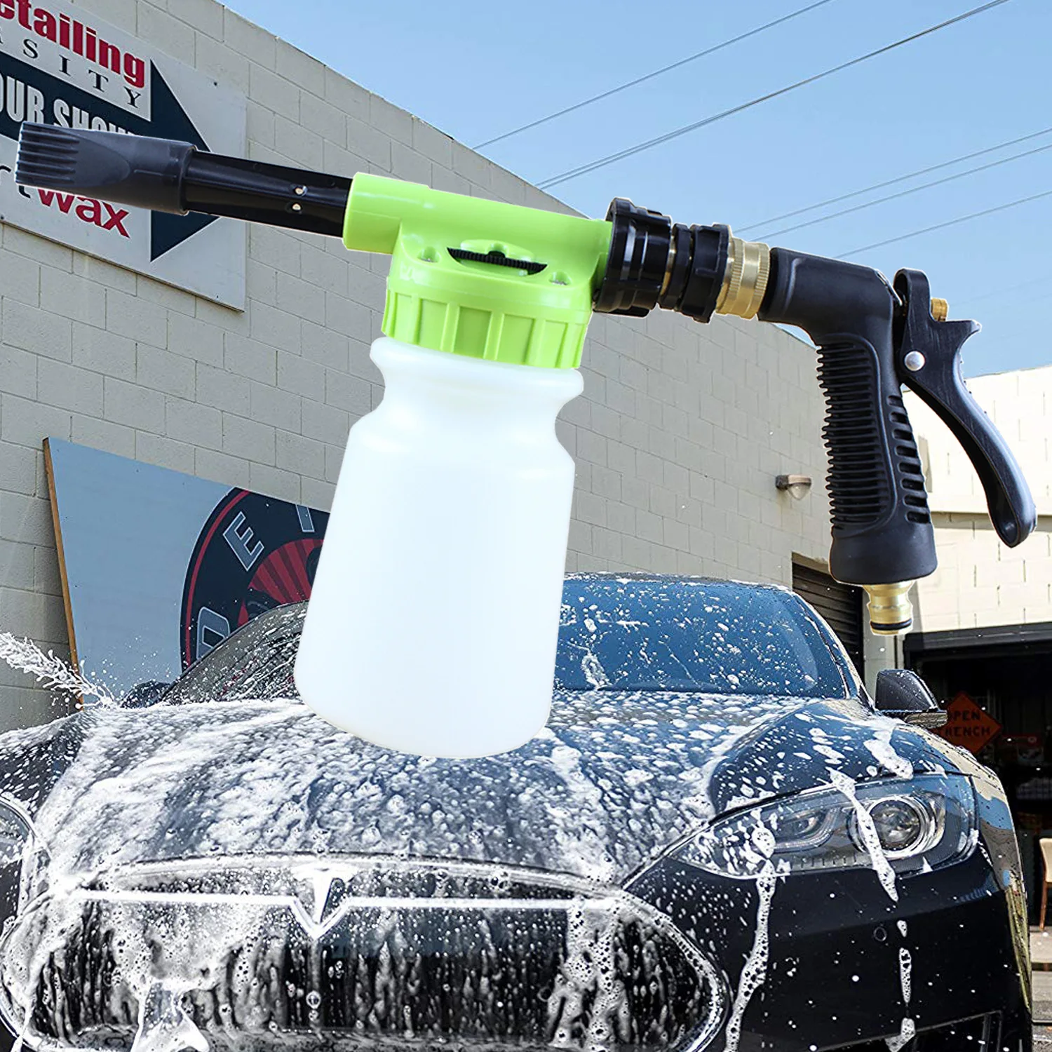 Washing Foam Gun Cleaning Foamer Car Cleaning Foam Gun Car Wash Pressure Washer Spray Gun