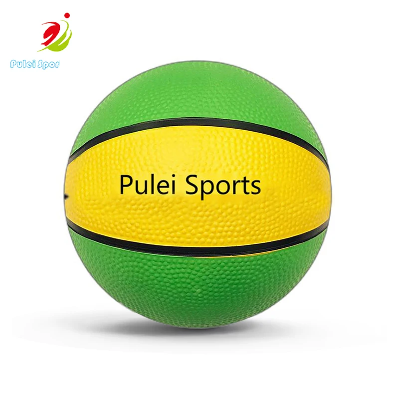 Pulei cheap wholesale size 7 6 5  4 3 2 rubber material orange color basketball ball