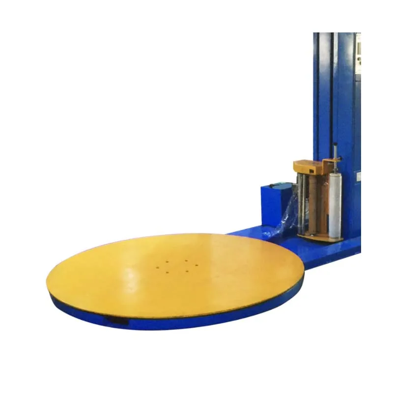 Manual Wrapping Tray Type Rotating Film Cardboard Box Cargo Packaging Wrapping Machine