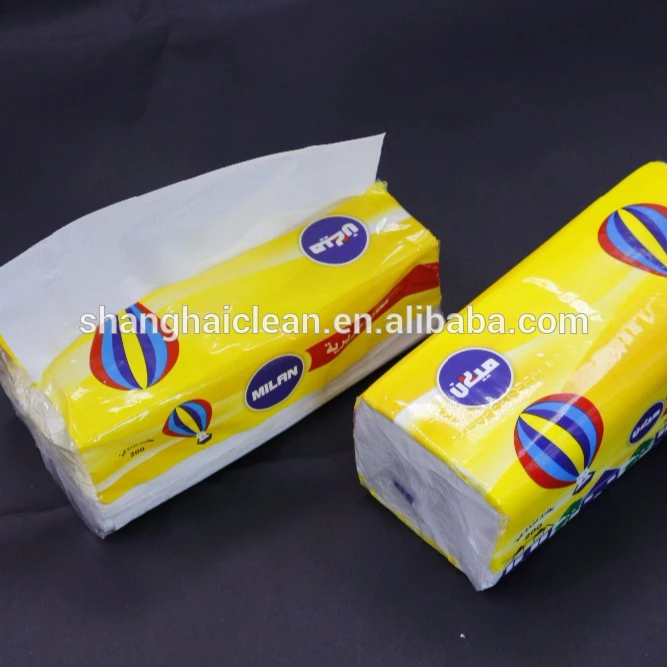
hot sale cheapest soft pack facial tissue paper with grace in China 