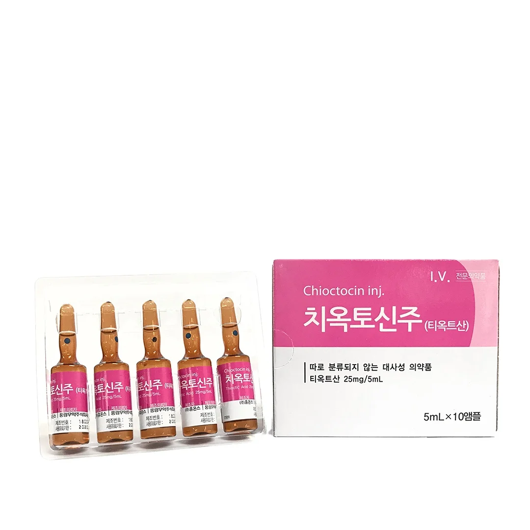 
Chioctocin (Thioctic acid) Alpha-lipoc acid Cindella Made in Korea Anti-oxidant fat reduction Weight loss Skin Whitening Lipoic 