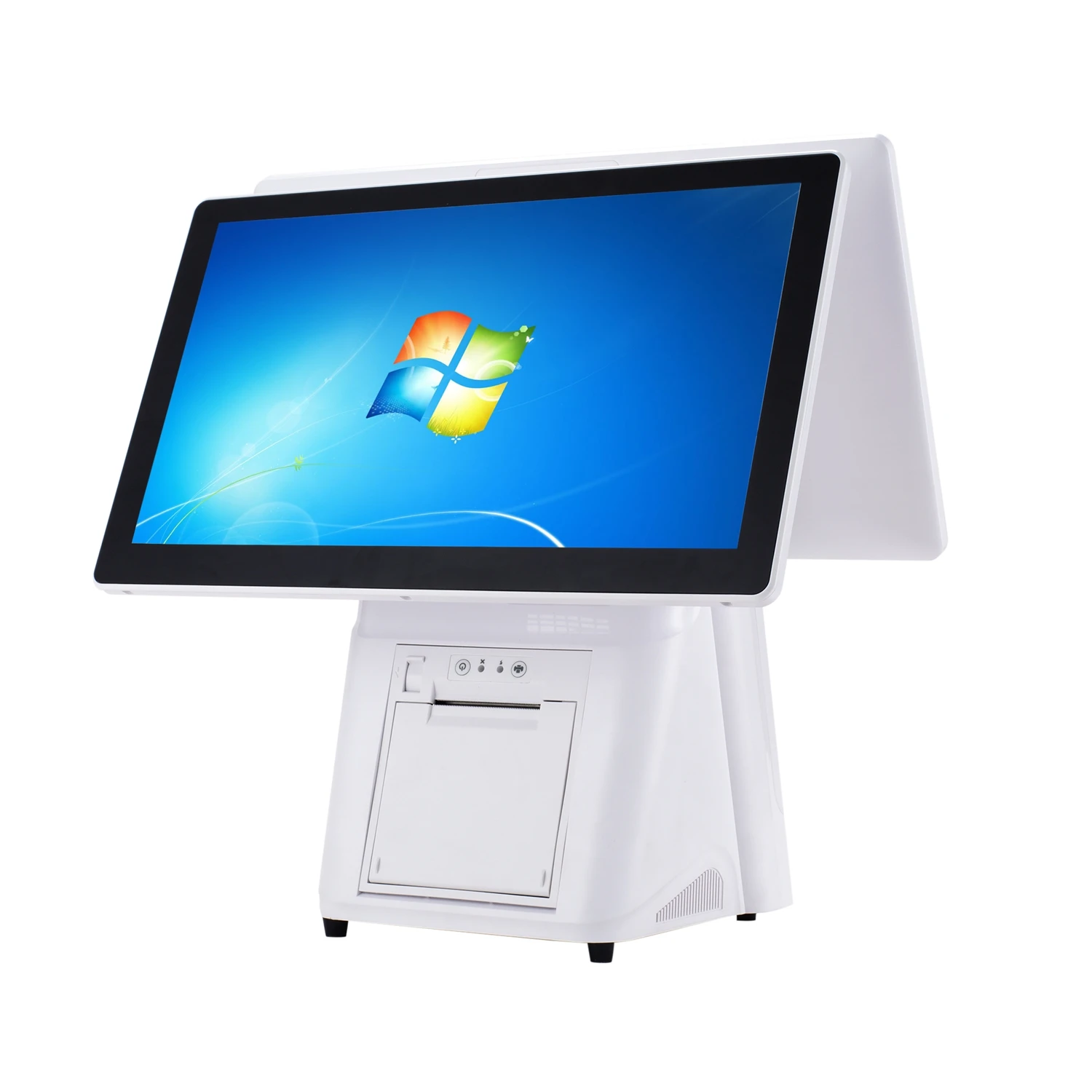 Manufacturer Supply Factory Price Point of Sale System Promotion 15.6 Inch Tablet Pos Stand System with 80mm Thermal Printer