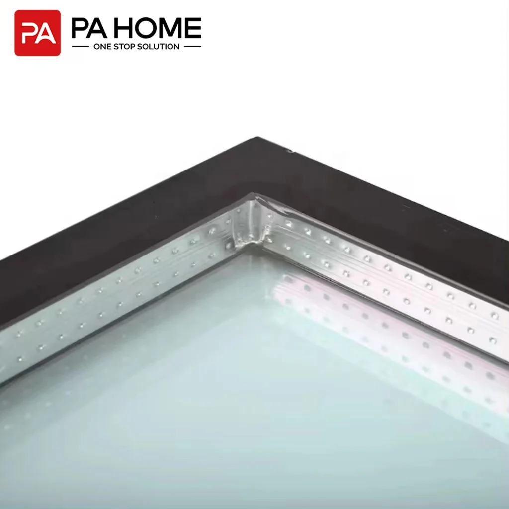 PA modern design aluminum window frames heat insulation casement window
