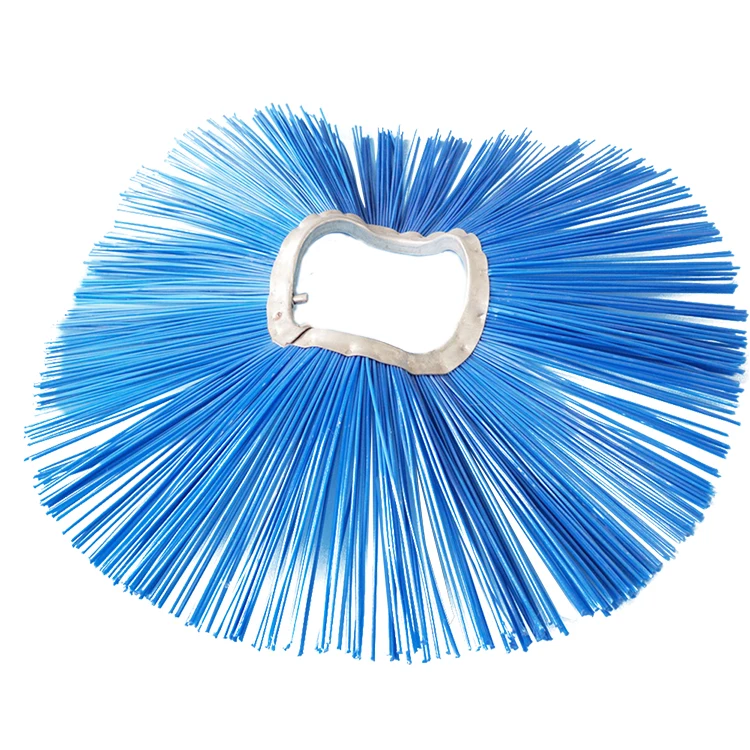 Blue PP Brush Segments For Bobcat Road Sweeper Angel Broom