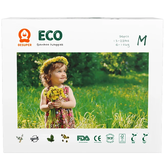 Australian Happy biodegradable baby diaper