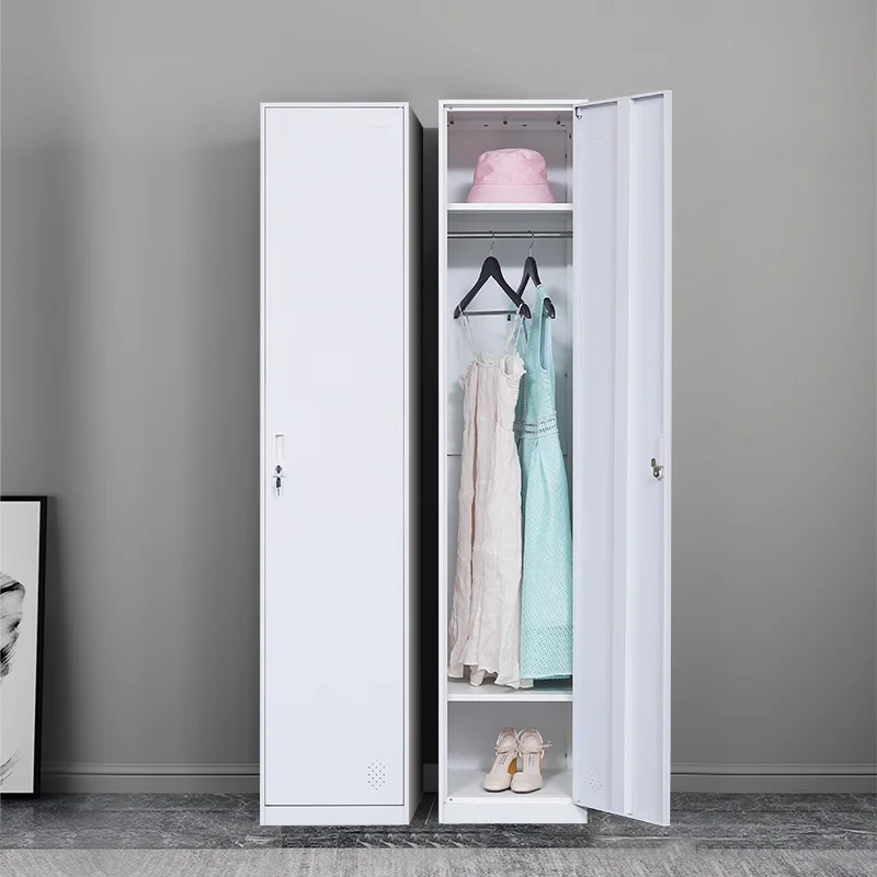 Steel Wardrobe office furniture cabinet manufacturers Hot sale metal Single Door one door cupboard