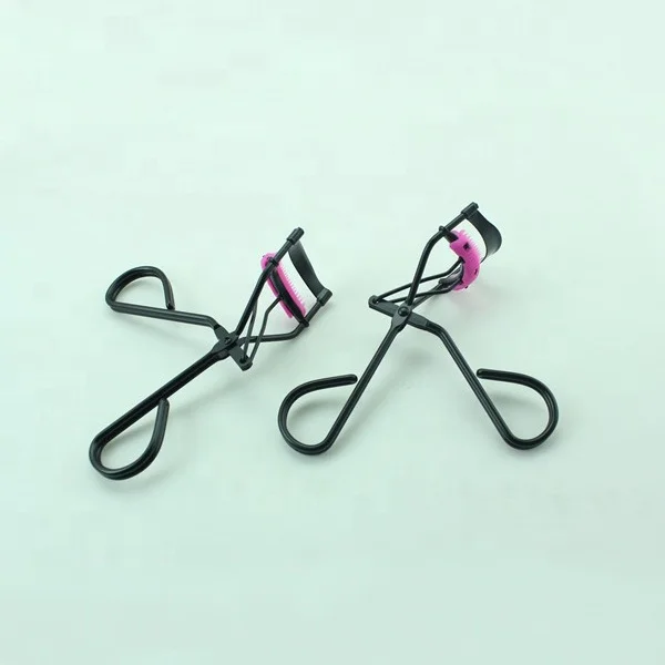 Professional Cosmetic Makeup Tools Carbon Steel Eyelash Curler with Comb Clip