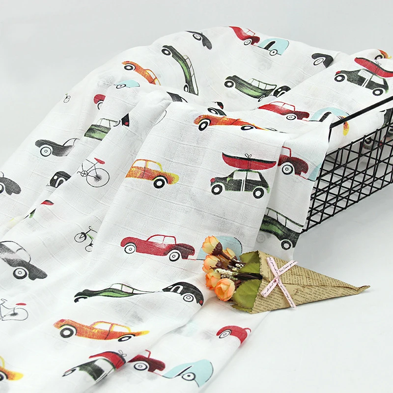 
Double Layer Gauze Baby Wholesale Bamboo Muslin Fabric 