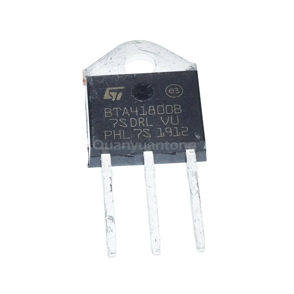 SCR TRIAC BTA41-800B BTA41 транзистор TRIAC стандарт 800V 40A сквозное отверстие TO3P микросхема BTA41-800