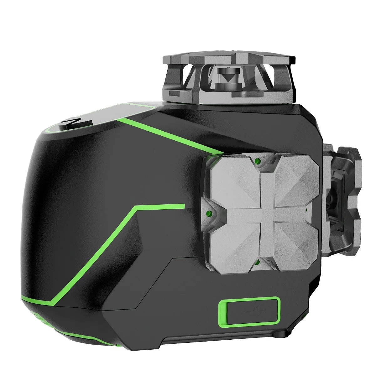 Huepar S03CG самовыравнивающийся 360 градусов 3D 12 линейный лазерный уровень с Жесткий Чехол для переноски