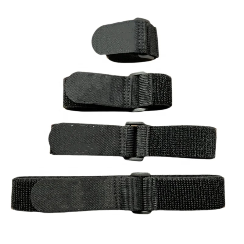 Cable Tie and Garment Accessories  Fastener Tape Eco-Friendly Self-Adhesive Heat Resistant Custom elastic Hook and Loop strap