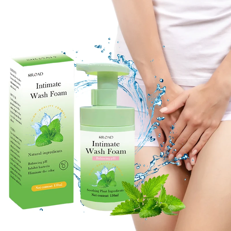 OEM Organic Vaginal Ph Balance mint Yoni Wash Feminine Hygiene Care Intimate Vagina Probiotics Foam Wash Gel Yoni Foam Wash