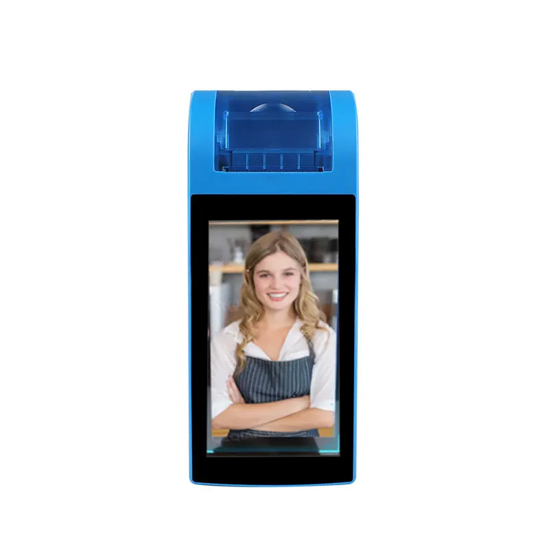 Handheld Vending Machine QR Code POS Machine Touch Screen 7inch 4G POS Z130