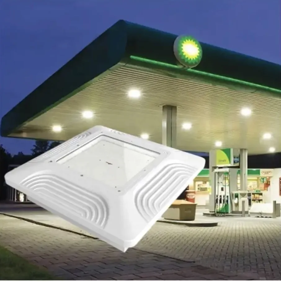 Waterproof Ip65 50w 80w 100w 150w 200w Gas Station Led Canopy Light