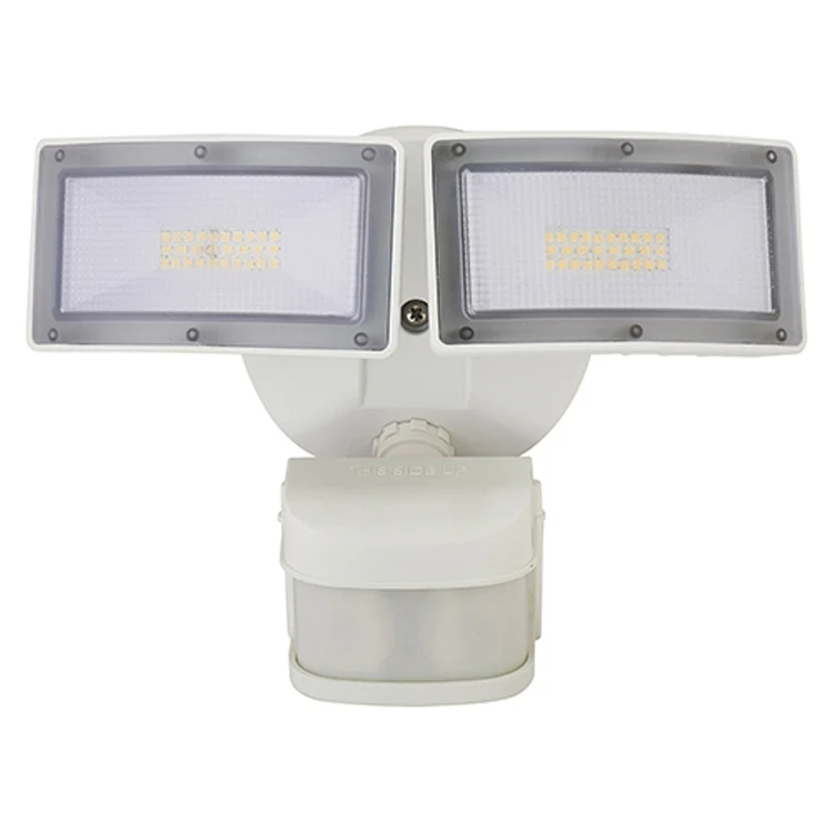 Modern Outdoor Tempered Clear Glass Led IP65 LED Adjustable Garden Wall Detector Motion Sensor Security Lighting