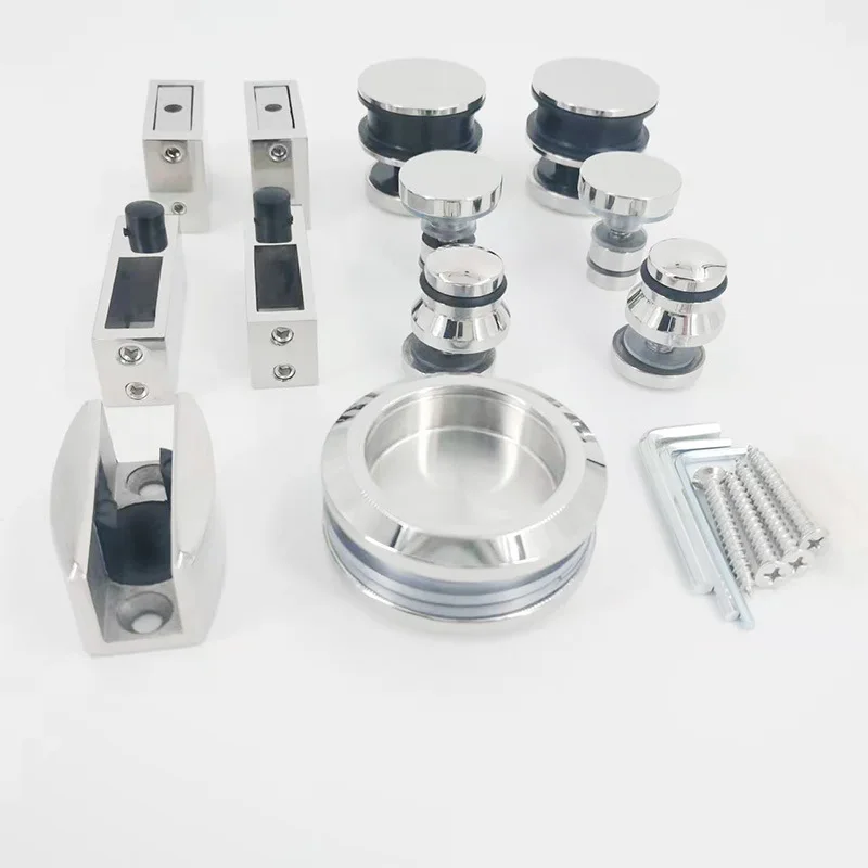 Hot Sale Modern Design Sliding Shower Door Kit with Steel and Stainless Steel Hardware for Bathroom Accessory Essentials