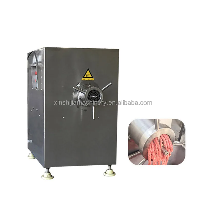 High efficiency automatic electric fresh and frozen chicken beef goat cattle pig meat mincing machine