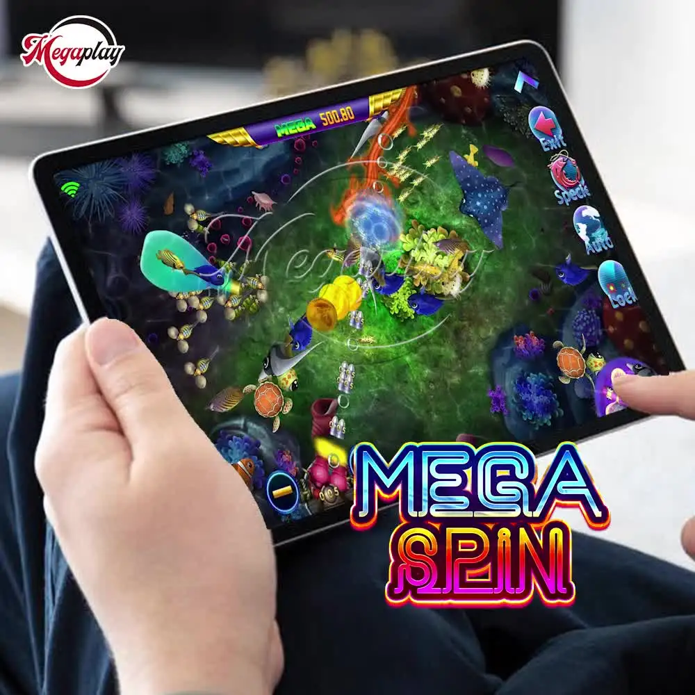 Original Software Developer Mega Spin Fish App Online skill  mobile phone fish game