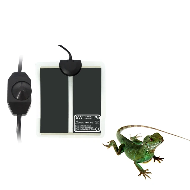 CERAWARM   5W Under Tank Warmer  Turtle, Tortoise, Snakes, Lizard, Gecko  Temperature Control Reptile Heating Pad