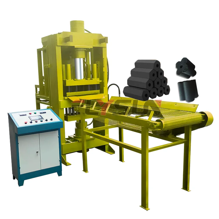 High Effective Shisha Charcoal Making Press Machine Wood Briquette Machine