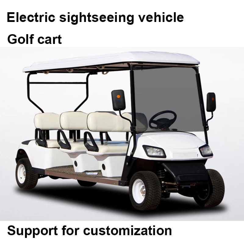 Golf cart Electric sightseeing car Tourist attraction sightseeing car 2 seats 4 seats 6 seats 8 seats Customized electric car